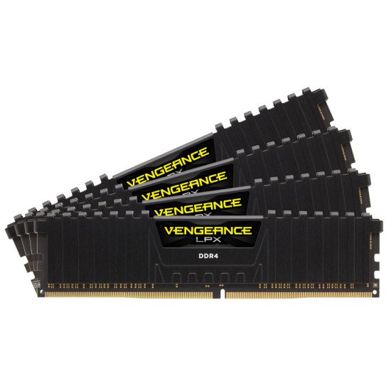 Corsair Vengeance LPX, 32GB module de mémoire 32 Go 4 x 8 Go DDR4 2666 MHz Corsair Vengeance LPX, 32GB module de mémoire 32 Go 4 x 8 Go DDR4 2666 MHz