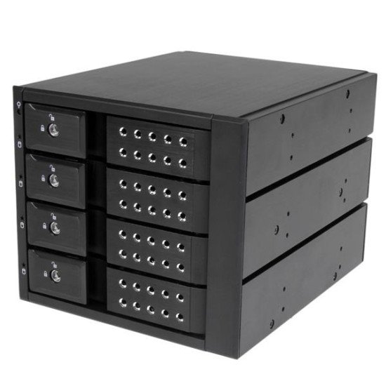 StarTech.com Rack amovible / Backplane sans tiroir pour 4x HDD SAS II/SATA III 6Gb/s de 3,5