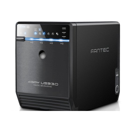 Fantec QB-35US3-6G Boîtier HDD Noir 3.5"