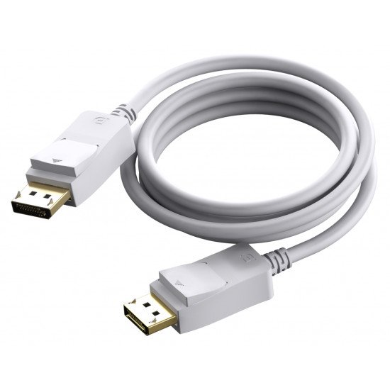 Vision TC 2MDP câble DisplayPort 2 m Blanc