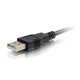 C2G 81702 câble USB 3 m 2.0 USB A Micro-USB B Noir