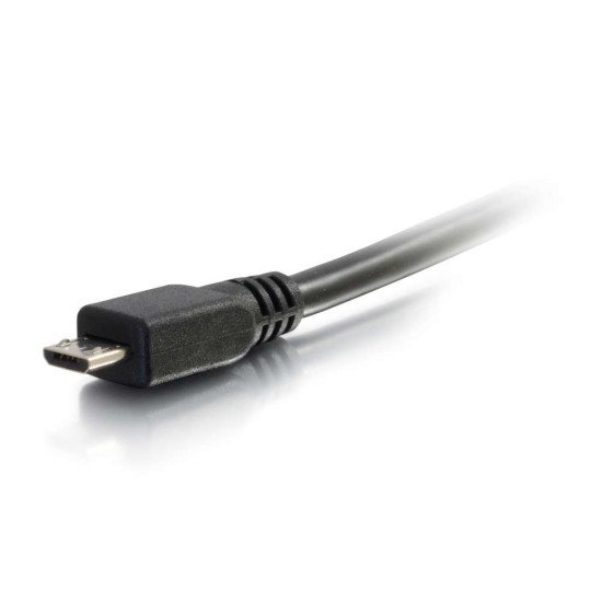 C2G 81702 câble USB 3 m 2.0 USB A Micro-USB B Noir