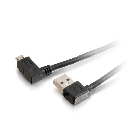 C2G 81706 câble USB 3 m 2.0 USB A Micro-USB B Noir