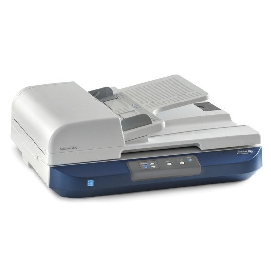 Xerox DocuMate 4830 600 x 600 DPI Numériseur à plat et adf Bleu, Gris