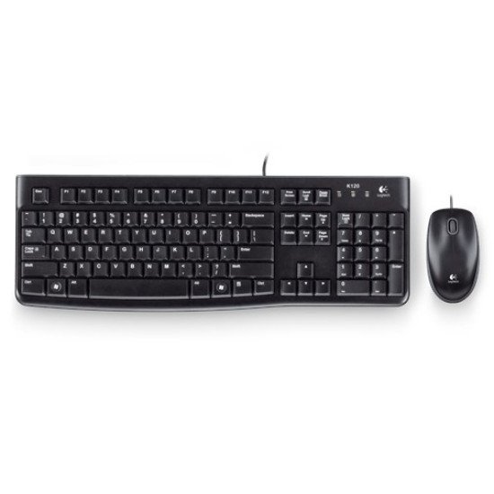 Logitech MK120 clavier USB Bulgare Noir