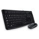 Logitech Desktop MK120 clavier Souris incluse USB Hébreu Noir