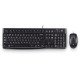 Logitech Desktop MK120 clavier Souris incluse USB Hébreu Noir