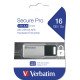 Verbatim Clé Secure Pro USB 3.0, 16 Go