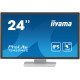 iiyama ProLite écran PC 60,5 cm (23.8") 1920 x 1080 pixels Full HD LCD Écran tactile Multi-utilisateur Blanc