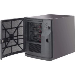 Supermicro CSE-721TQ-350B2 unité centrale Mini Tower Noir 350 W