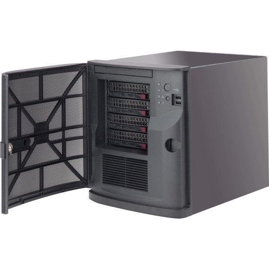 Supermicro CSE-721TQ-350B2 unité centrale Mini Tower Noir 350 W