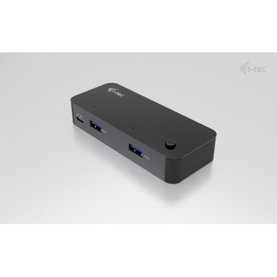 i-tec Universal KVM HUB 2x USB-C + 2x USB-A 3.0 i-tec Universal KVM HUB 2x USB-C + 2x USB-A 3.0