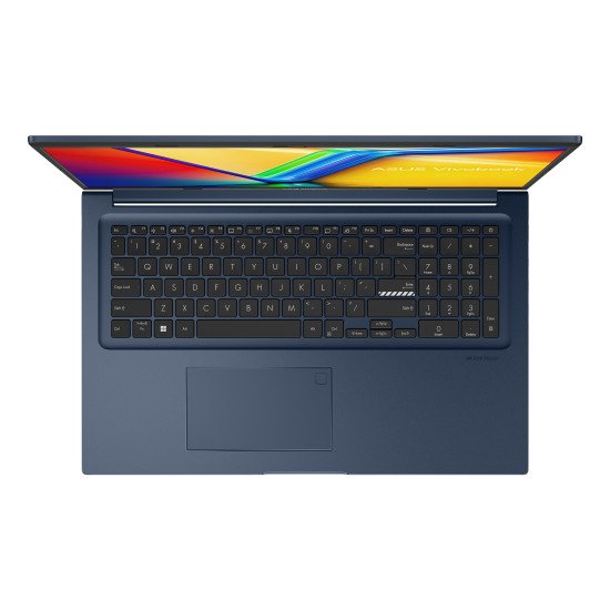 ASUS Vivobook 17 X1704VA-AU5NDW Intel Core 5 120U Ordinateur portable 43,9 cm (17.3") Full HD 16 Go DDR5-SDRAM 512 Go SSD Wi-Fi 6 (802.11ax) Windows 11 Home Belge Bleu