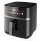 Cecotec Cecofry&Grill Duoheat 8000 Unique 8 L Autonome 2200 W Friteuse d'air chaud Noir