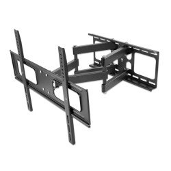 Manhattan Support mural extérieur pour TV/moniteurs (Bras articulé), écrans 37" à 65", Compatibilité VESA : de 200x200 à 600x400 mm (vérifiez les dimensions des quatre trous de fixation à l'arrière), charge max. 50 kg, résistant aux intempéries
