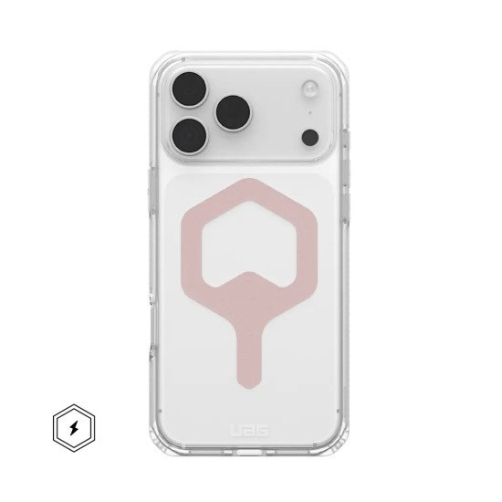 Urban Armor Gear Plyo coque de protection pour téléphones portables 17,5 cm (6.9") Housse Or rose, Transparent
