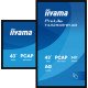 iiyama T4329AS-B1AG Écran d'affichage dynamique Écran plat interactif 108 cm (42.5") LED Wifi 500 cd/m² 4K Ultra HD Noir Écran tactile Intégré dans le processeur Android 24/7 iiyama T4329AS-B1AG Écran d'affichage dynamique Écran plat interactif 108 cm (42.5") LED Wifi 500 cd/m² 4K Ultra HD Noir Écran tactile Intégré dans le processeur Android 24/7