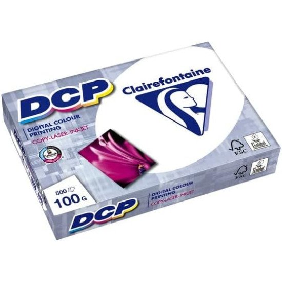 Clairefontaine 1821C papier jet d'encre A4 (210x297 mm) 500 feuilles Blanc Clairefontaine 1821C papier jet d'encre A4 (210x297 mm) 500 feuilles Blanc