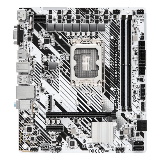 Asrock H610M-HDV/M.2+ D5 Intel H610 LGA 1700 micro ATX