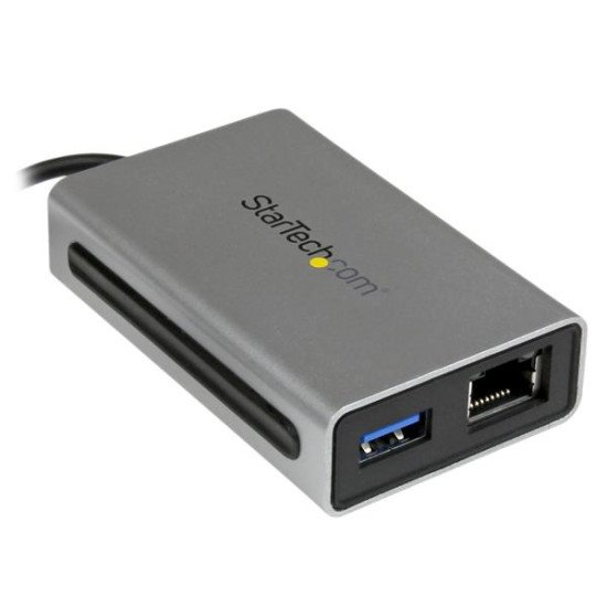 StarTech.com Adaptateur Thunderbolt vers Gigabit Ethernet plus USB 3.0 - Convertisseur Thunderbolt