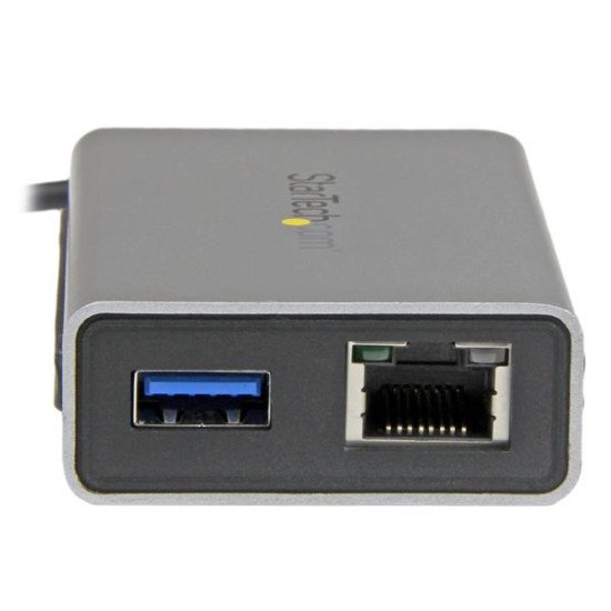 StarTech.com Adaptateur Thunderbolt vers Gigabit Ethernet plus USB 3.0 - Convertisseur Thunderbolt