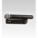 Shure BLX24/SM58 Noir Microphone de scène/direct