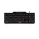 CHERRY KC 1000 SC clavier USB QWERTZ DE Noir