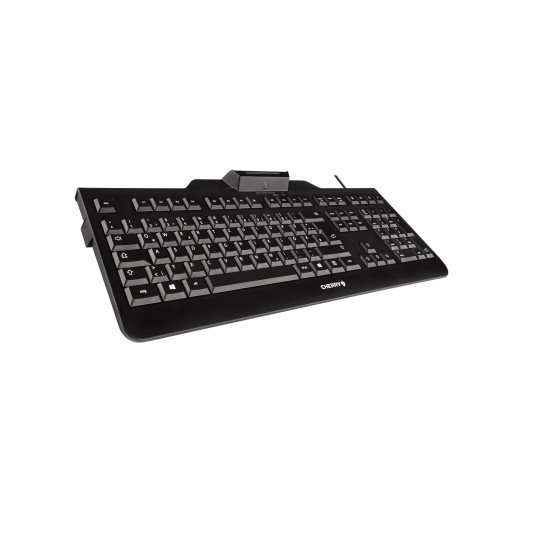 CHERRY KC 1000 SC clavier USB QWERTZ DE Noir