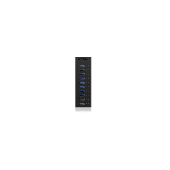 ICY BOX IB-AC6110 USB 3.2 Gen 1 (3.1 Gen 1) Micro-B 5000 Mbit/s Noir