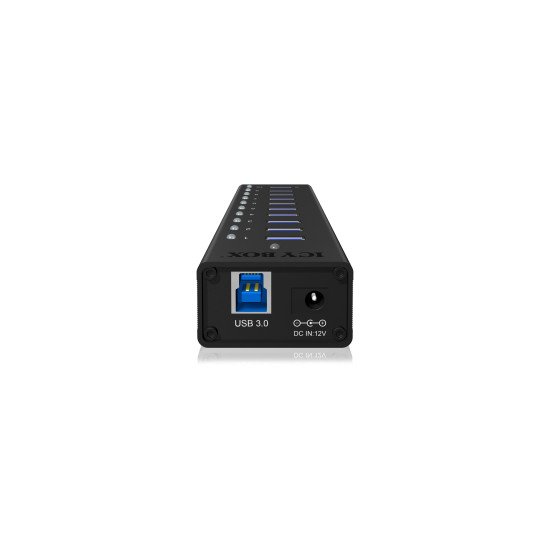 ICY BOX IB-AC6110 USB 3.2 Gen 1 (3.1 Gen 1) Micro-B 5000 Mbit/s Noir