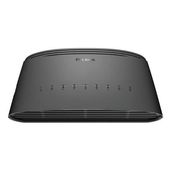 D-Link DGS-1008D/E commutateur réseau Non-géré Gigabit Ethernet (10/100/1000) Noir