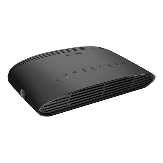 D-Link DGS-1008D/E commutateur réseau Non-géré Gigabit Ethernet (10/100/1000) Noir