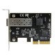 StarTech.com Carte réseau PCI Express à 1 port fibre optique 10 Gigabit Ethernet avec SFP+ ouvert - Adaptateur NIC PCIe x4