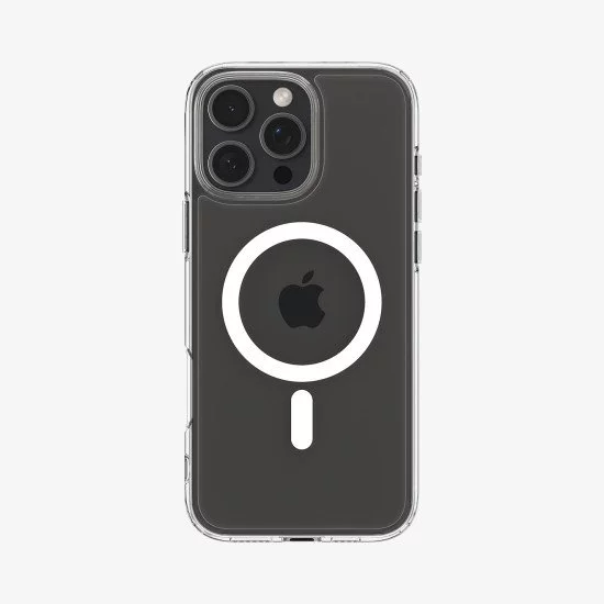 Spigen Ultra Hybrid MagFit coque de protection pour téléphones portables 17,5 cm (6.9") Housse Transparent, Blanc Spigen Ultra Hybrid MagFit coque de protection pour téléphones portables 17,5 cm (6.9") Housse Transparent, Blanc