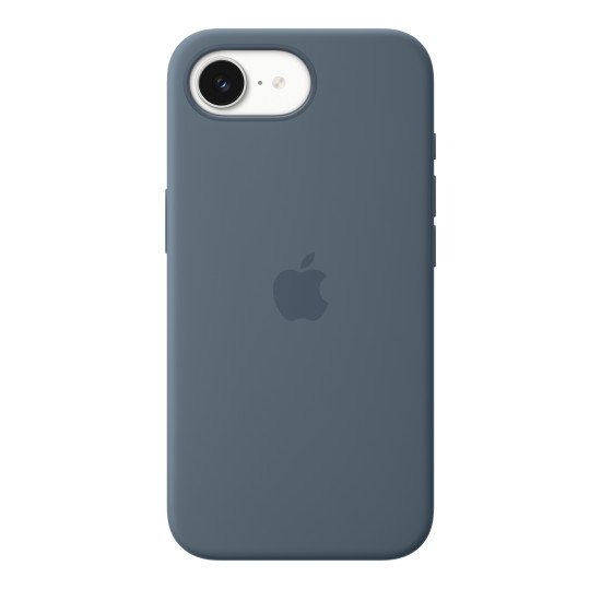 Apple Coque en silicone avec MagSafe pour iPhone 17e - Bleu maritime