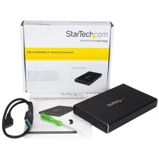 StarTech.fr Boîtier Externe SSD M.2 NVMe/SATA - Boîtier Disque Dur