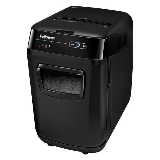 Fellowes AutoMax 200C destructeur de papier Destruction croisée 23 cm Noir Fellowes AutoMax 200C destructeur de papier Destruction croisée 23 cm Noir