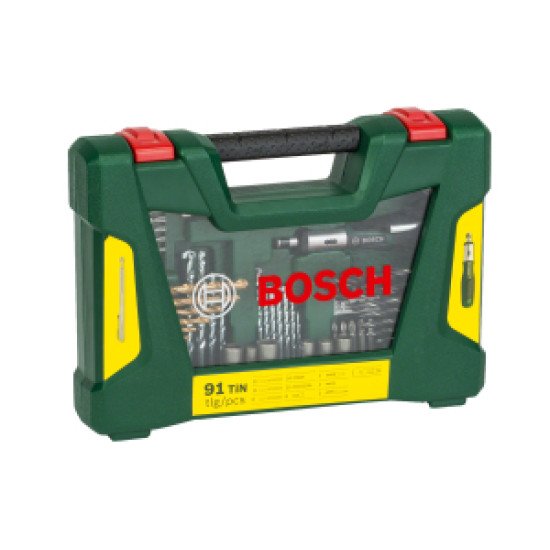 Bosch 2607017195 Ensemble de forets 91 pièce(s)