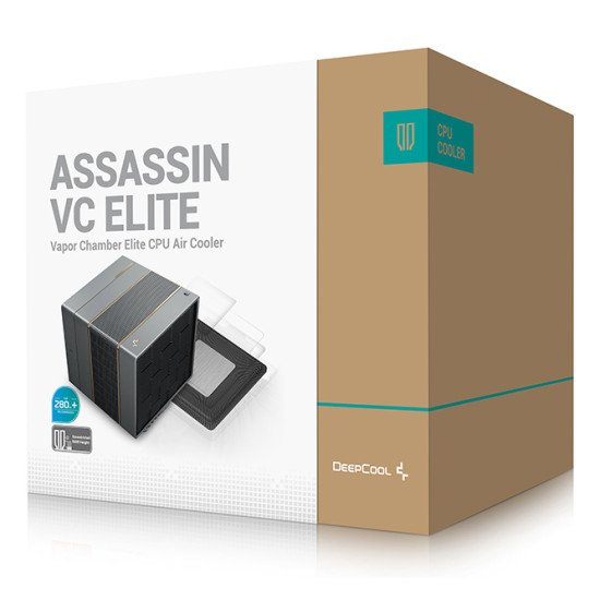 DeepCool ASSASSIN VC ELITE Processeur Refroidisseur d'air 120/140 mm Noir 1 pièce(s)