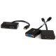 StarTech.com Adaptateur audio / vidéo de voyage - Convertisseur 2-en-1 Mini DisplayPort vers HDMI ou VGA