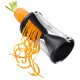 GEFU Spirelli trancheuse Manuel Noir, Argent Plastique, Acier inoxydable GEFU Spirelli trancheuse Manuel Noir, Argent Plastique, Acier inoxydable