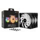 be quiet! Light Wings LX 140 mm PWM | Ventilateur PC ARGB high-speed, Pack de 3