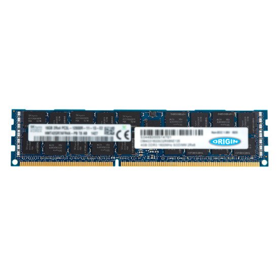 Origin Storage 4GB DDR3 1600MHz RDIMM 1Rx4 ECC 1.35V module de mémoire 4 Go 1 x 4 Go