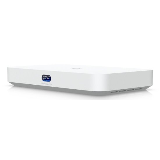 Ubiquiti UCG-Fiber (30W) entrée et régulateur 10, 100, 1000, 2500, 10000 Mbit/s Ubiquiti UCG-Fiber (30W) entrée et régulateur 10, 100, 1000, 2500, 10000 Mbit/s
