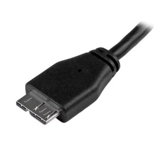 StarTech.com Câble Micro USB 3.0 slim de 3m - Cordon USB A vers Micro B - M/M - Noir StarTech.com Câble Micro USB 3.0 slim de 3m - Cordon USB A vers Micro B - M/M - Noir