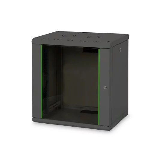 Digitus DN-19 12-U-SW étagère 12U Rack monté sur le mur Noir Digitus DN-19 12-U-SW étagère 12U Rack monté sur le mur Noir