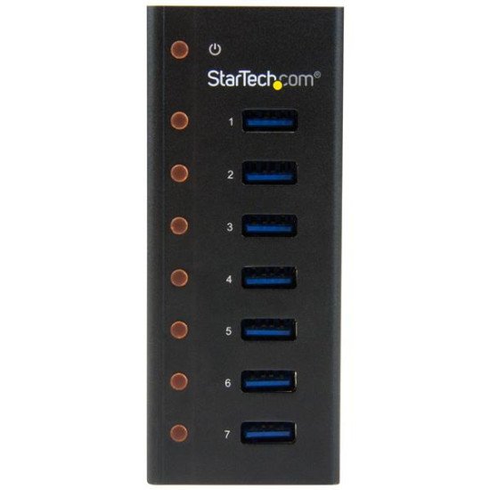 StarTech.com Hub USB 3.0 à 7 ports - Concentrateur USB à montage mural