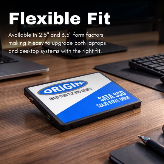 Origin Storage WDS500G3B0A-OS disque SSD 512 Go 2.5" SATA 3D TLC