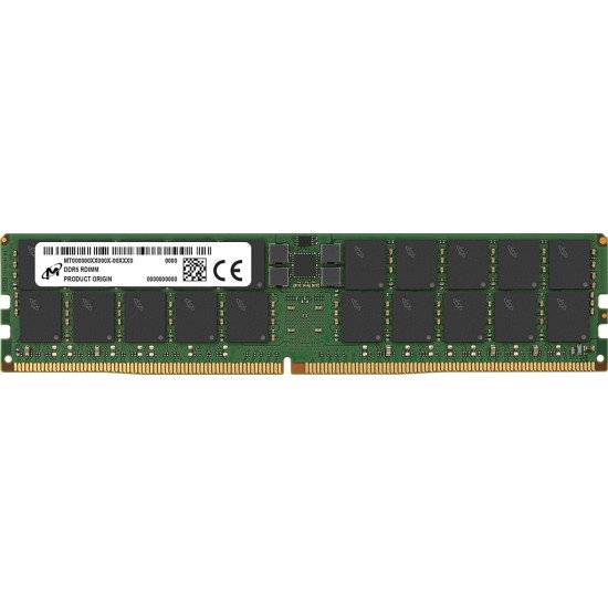 Micron MTC40F204WS1RC64BC1R module de mémoire 96 Go 1 x 96 Go DDR5 6400 MT/s 288-pin DIMM ECC