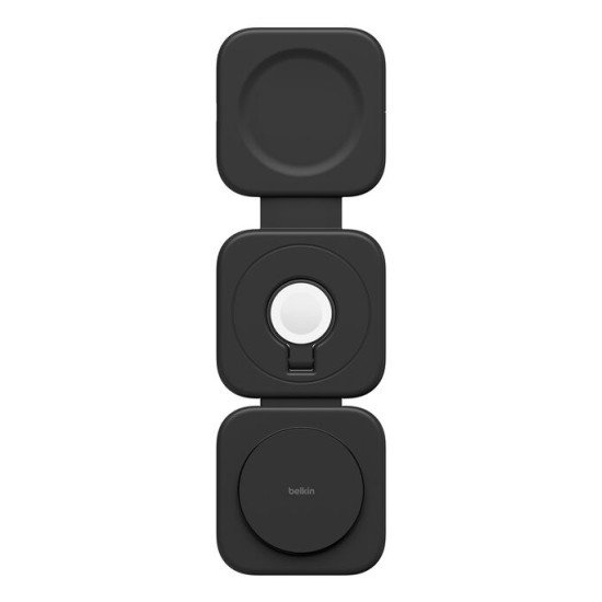 Belkin BoostCharge Pro Écouteurs, Smartphone, Smartwatch Noir Secteur, USB Recharge sans fil Charge rapide Intérieure Belkin BoostCharge Pro Écouteurs, Smartphone, Smartwatch Noir Secteur, USB Recharge sans fil Charge rapide Intérieure